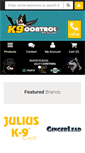 Mobile Screenshot of k9control.co.nz